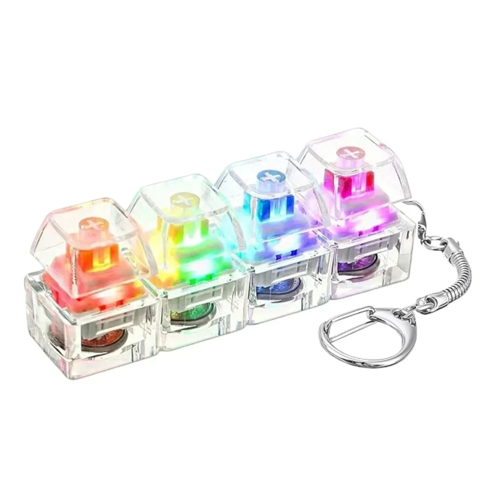 Tech For Office - 1 قطعة سلسلة مفاتيح LED على