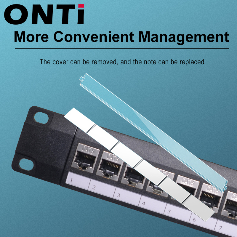 أونتي 19in 1U رف 24 ميناء CAT6 - مراجعة Server Rack Shelf وسعره