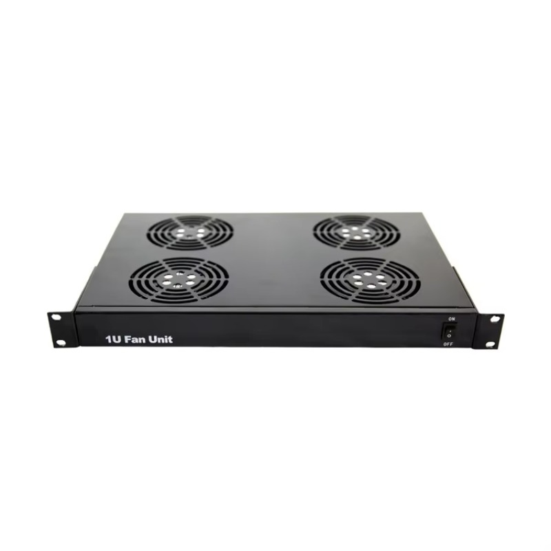 وحدة تبريد بـ 4 مراوح تناسب رف - مراجعة Server Rack Shelf وسعره