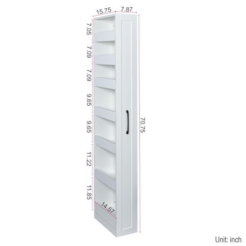 عربة تخزين ضيقة بـ 7 طبقات، رف - مراجعة Server Rack Shelf وسعره