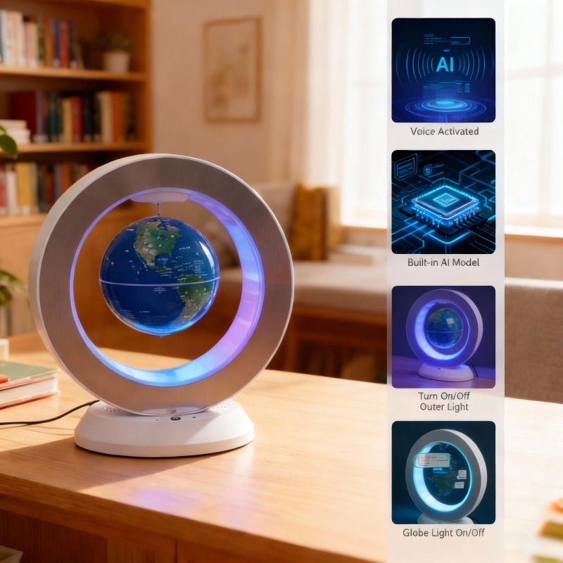مكبر صوت بلوتوث على شكل كرة أر - مراجعة Office Tech Gifts For Men وسعره