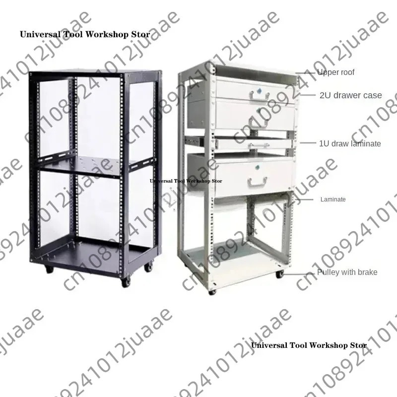 18U خزانة شبكة مفتوحة بسيطة 2  - مراجعة Server Rack Shelf وسعره